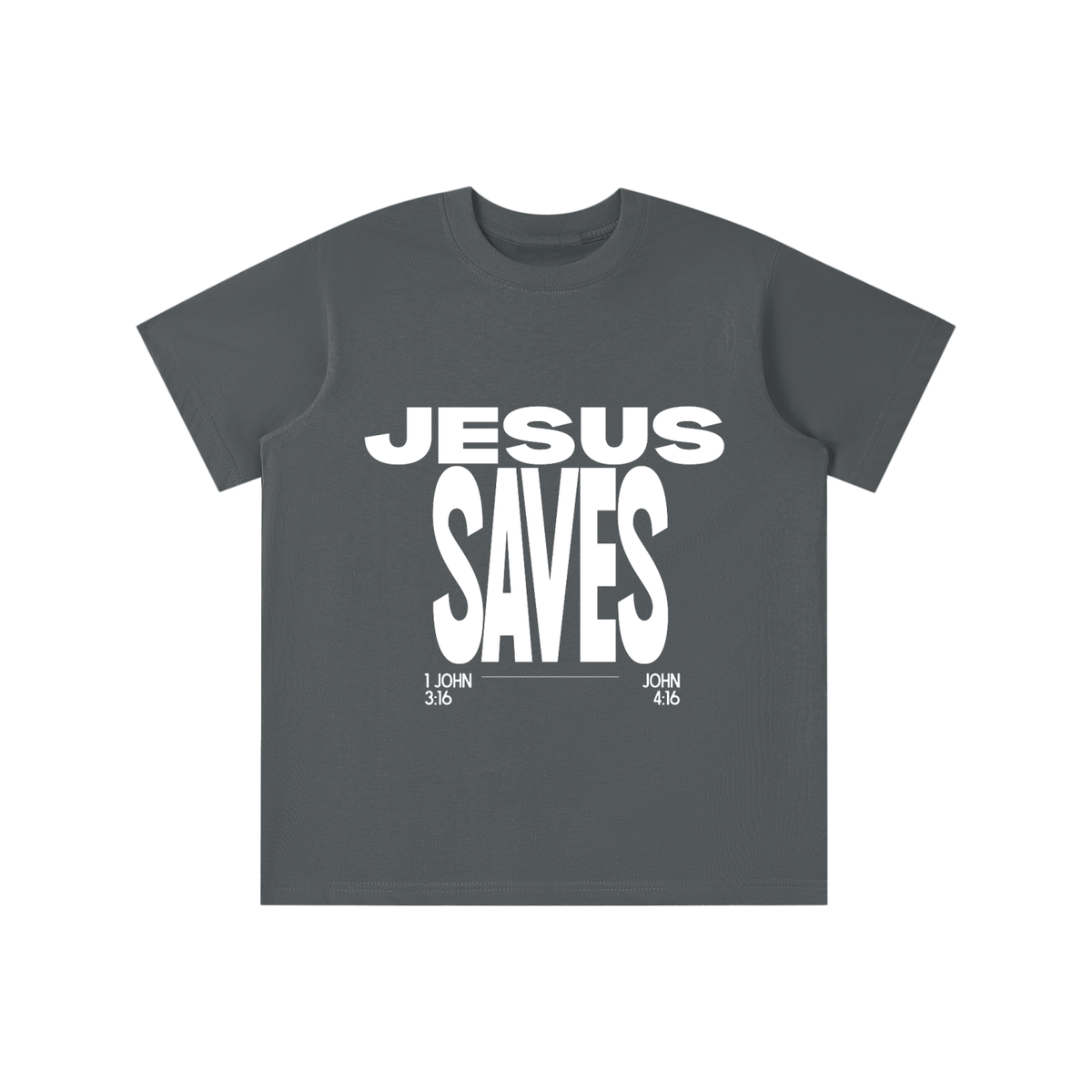 Kids' Jesus Saves - Cotton T-shirt