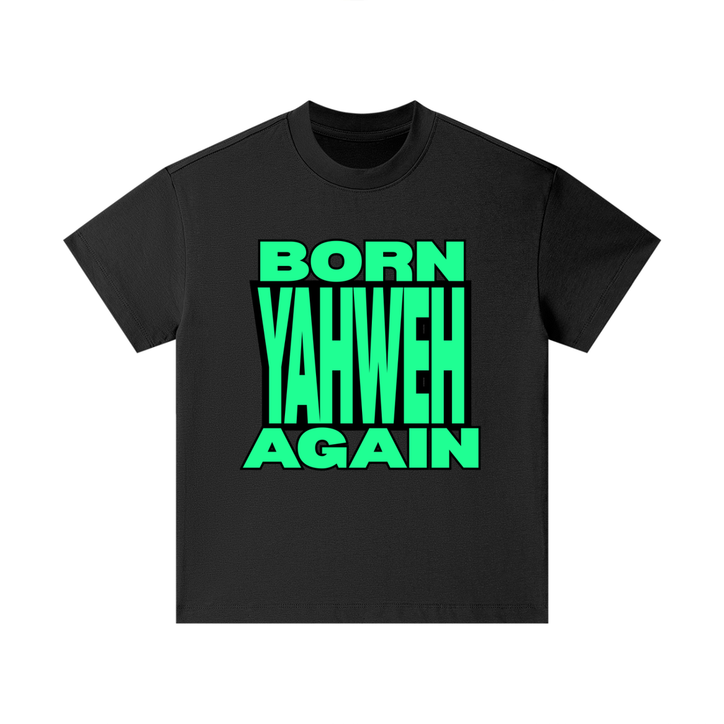 Kids - Yahweh Green - Cotton T-Shirt