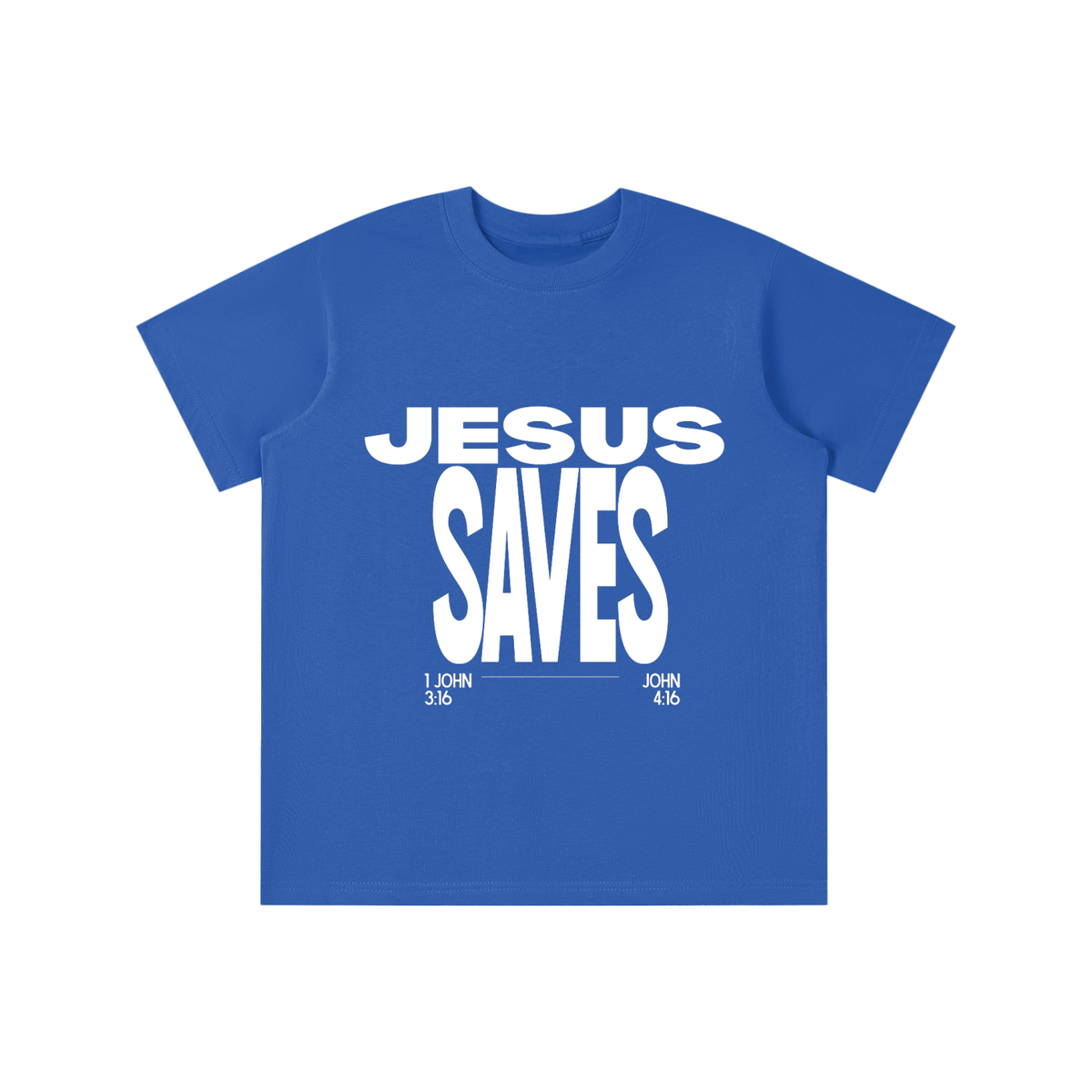 Kids' Jesus Saves - Cotton T-shirt