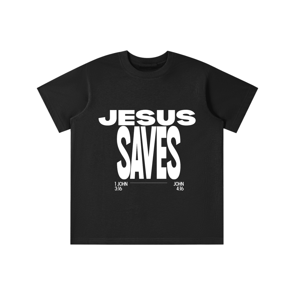 Kids' Jesus Saves - Cotton T-shirt